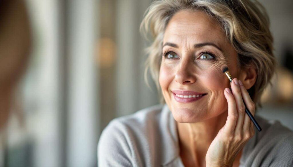 De simpele make-up truc die rimpels bij vrouwen boven de 50 direct verbergt