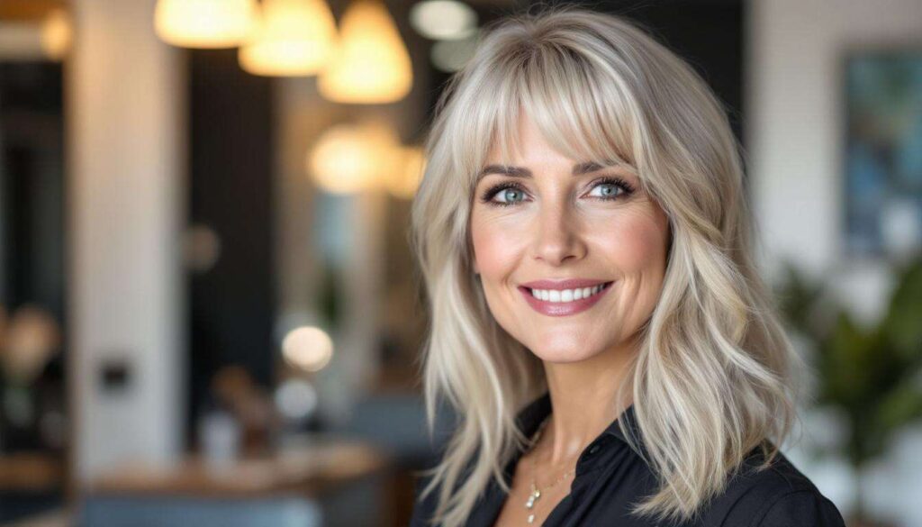 Kappers onthullen dat de luchtige pony vaak wordt onderschat om je na je 45e jonger te doen lijken