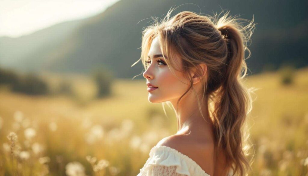 De nonchalante pony zou wel eens de weinig bekende oplossing kunnen onthullen om je fijne haar te laten stralen