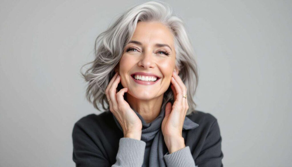 Deze simpele aanpassing laat grijs haar er jonger uitzien