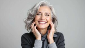 Deze simpele aanpassing laat grijs haar er jonger uitzien