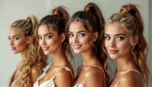 Deze 5 ponytrends zie je nu overal (en welke past bij jouw gezichtsvorm)