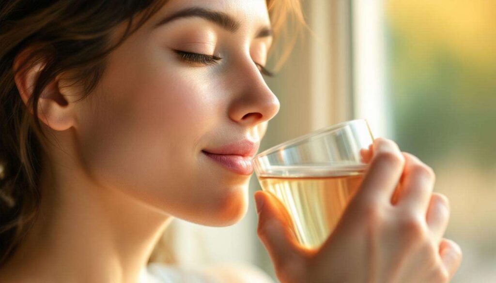 Ik dronk 7 dagen lauw water bij het opstaan, mijn huid straalt nu compleet