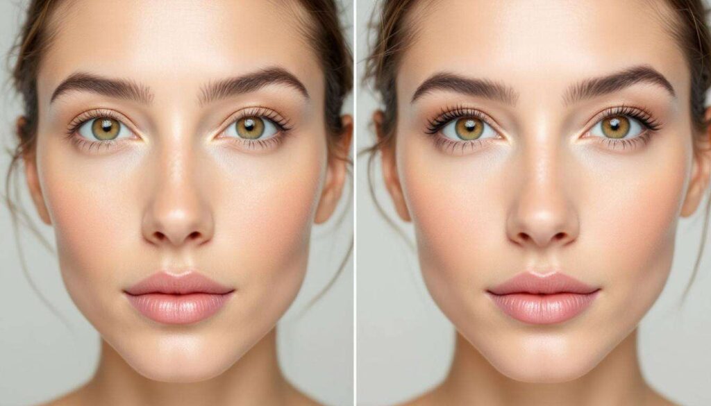 Ik testte dezelfde crème 2 weken op slechts één gezichtshelft, dit was het verschil