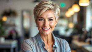 Ik ben kapper, en dit is het korte kapsel dat ik het vaakst aanraad aan klanten met fijn haar na hun 50e