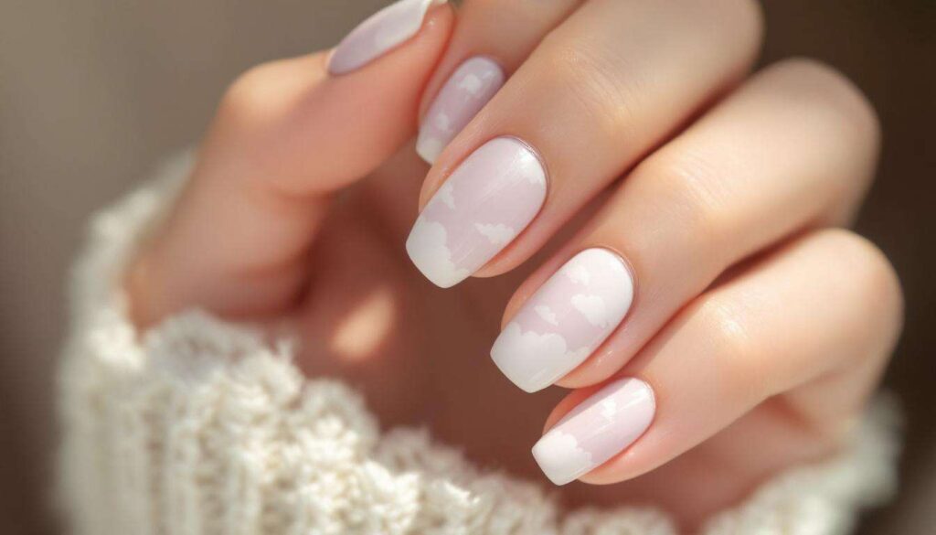 Cloud nails’ zijn de meest draagbare, elegante manicure voor minimalisten